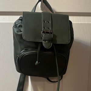 Wild Fable Dark Green mini Backpack nwt